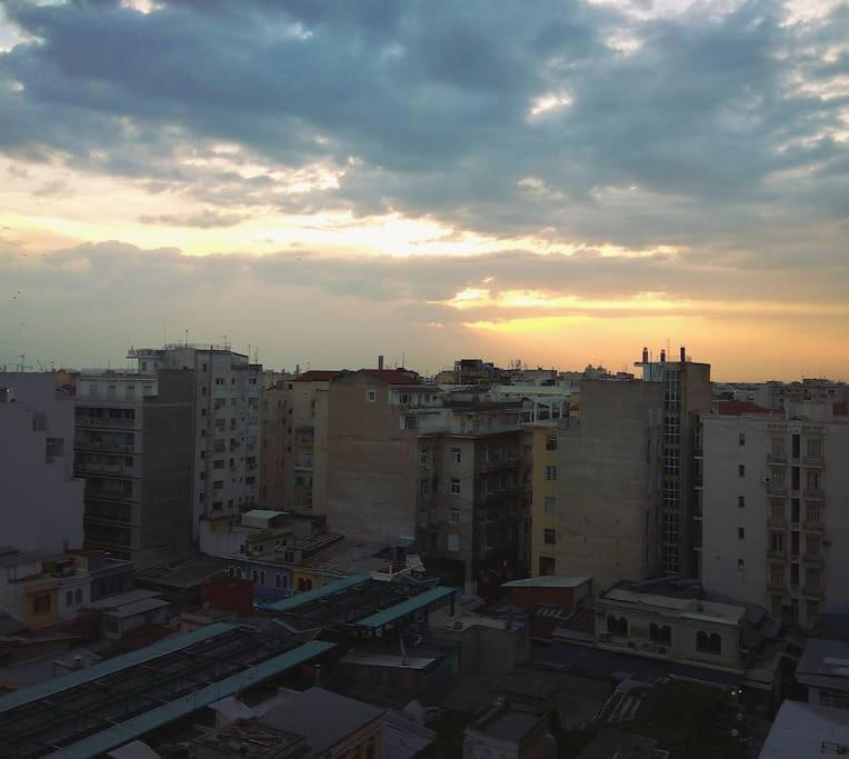 Tiny Loft In The Heart Of Thessaloniki,17 Square Meters,on The Terrace Of The Building Apartment Thessaloniki